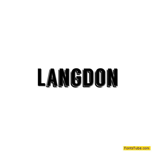Langdon Font
