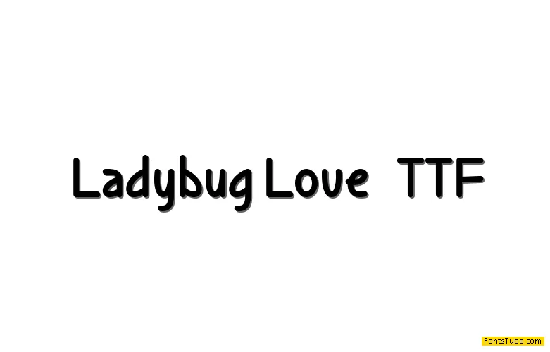 Ladybug Love Font