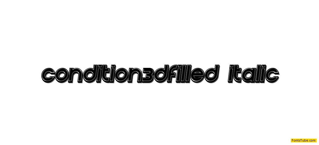Condition Font Family