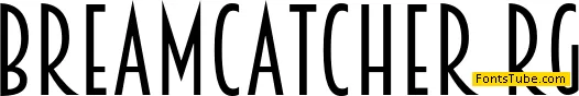 Breamcatcher Font