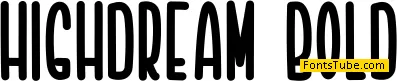 Highdream Font Family