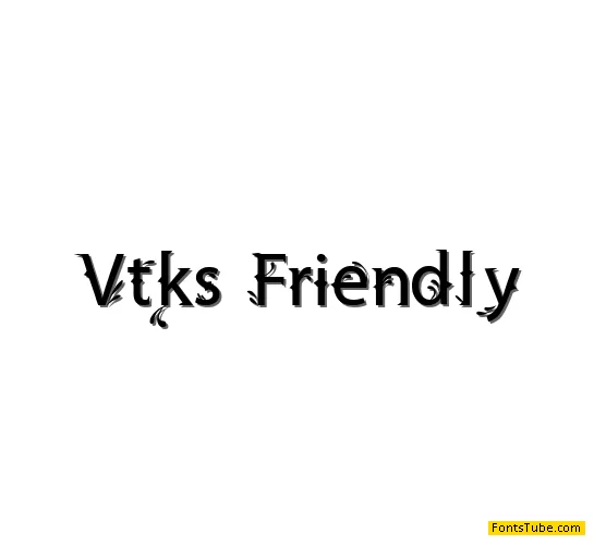 Vtks Friendly Font