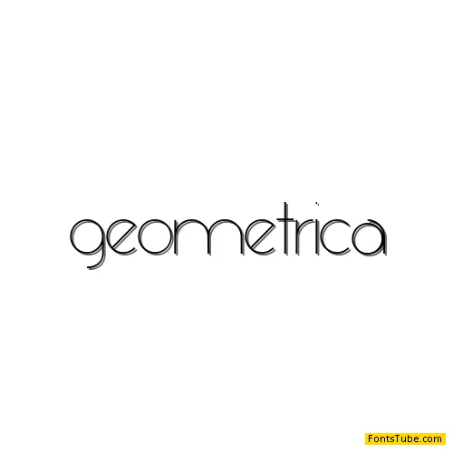 Geometrica Font