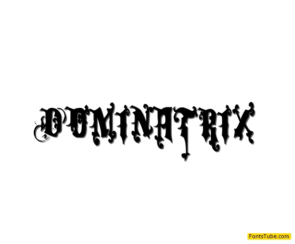 Dominatrix Font