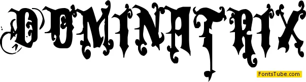 Dominatrix Font