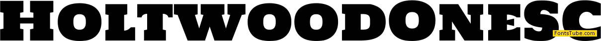Holtwood One SC Font