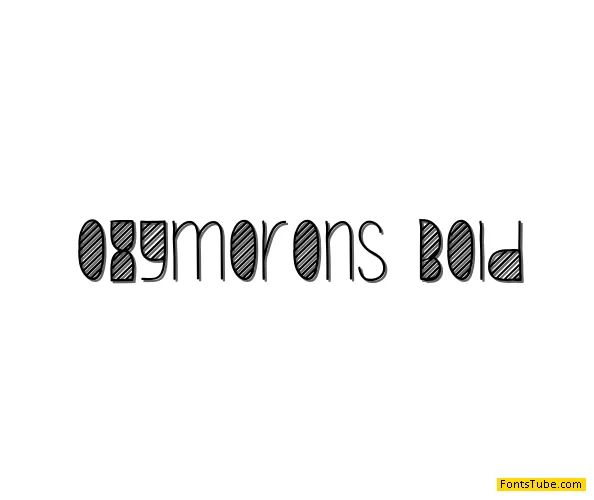 Oxymorons Font Family