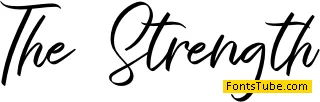 The Strength Font