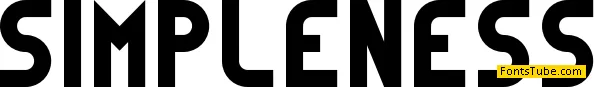 Simpleness-Regular Font