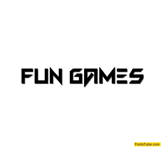FUN GAMES Font