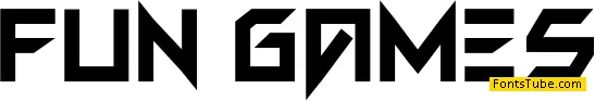 FUN GAMES Font