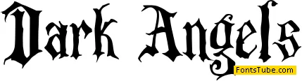 Dark Angels Font