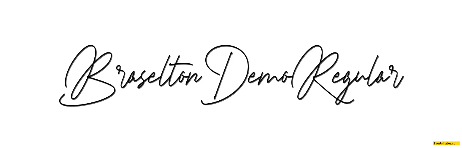 Braselton Demo Font