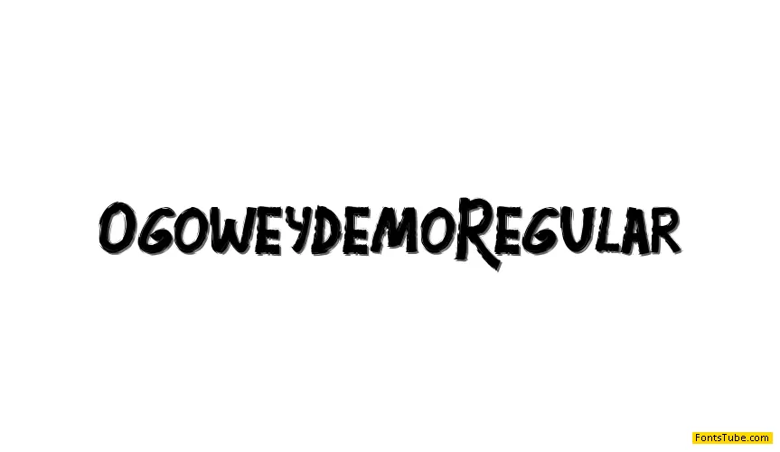 Ogowey Demo Font