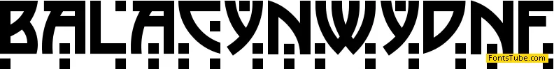 Bala Cynwyd NF Font