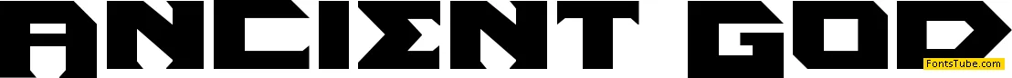 Ancient God Font