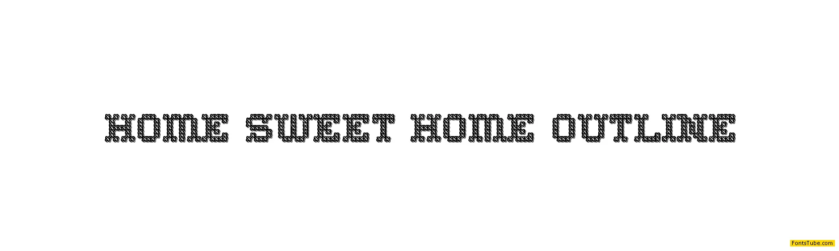 Home Sweet Home Font Family