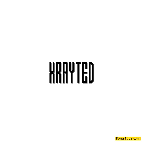 Xray Ted Font Family