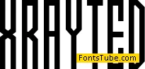 Xray Ted Font Family