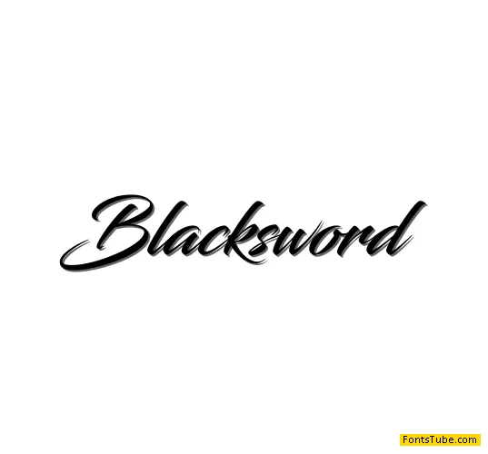 Blacksword Font
