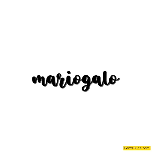 mariogalo Font