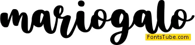 mariogalo Font