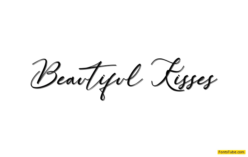 Beautiful Kisses Font