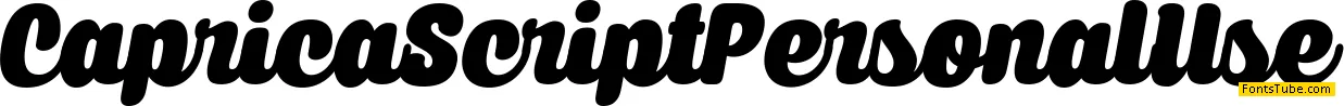 Caprica Script Font Family