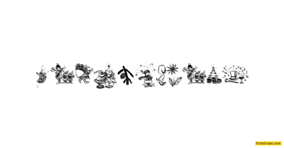 Typographers Holidayfont Font