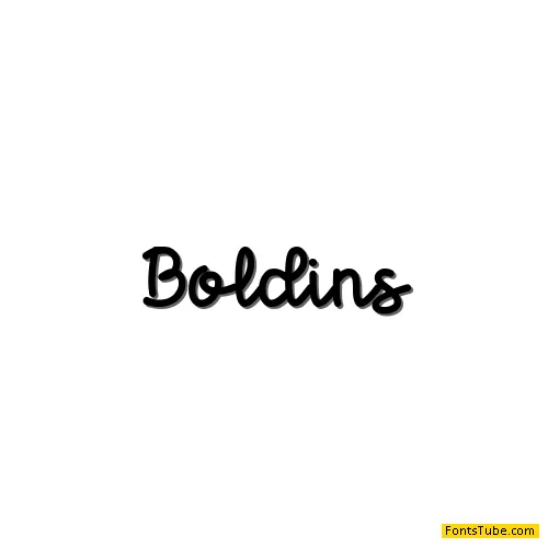 Boldins Font