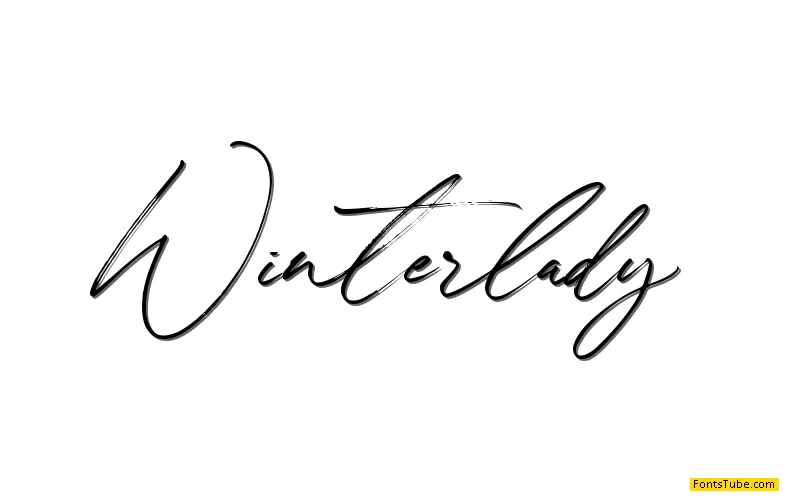 Winterlady Font