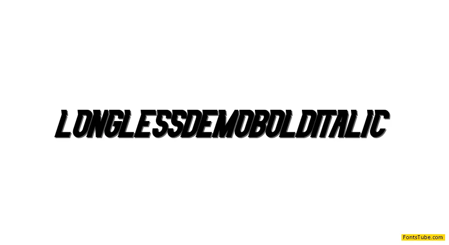 Longless Demo Font Family