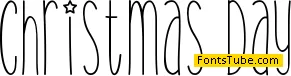 Christmas Day Font