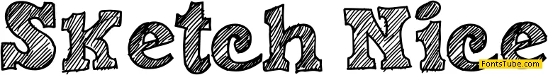 Sketch Nice Font