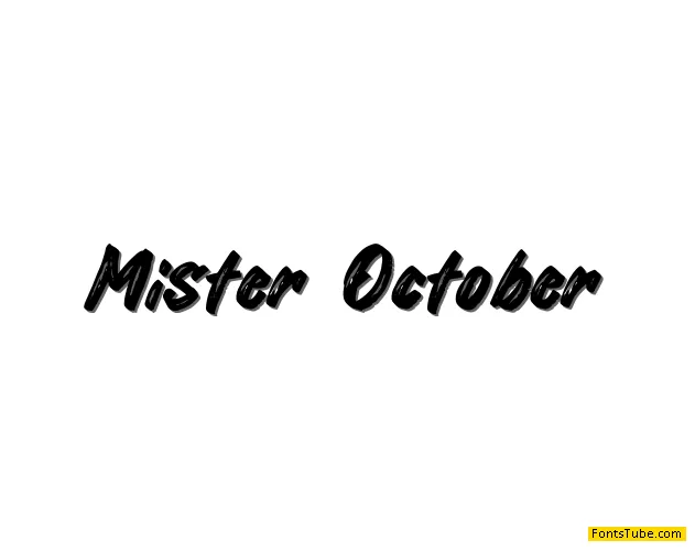 Mister October