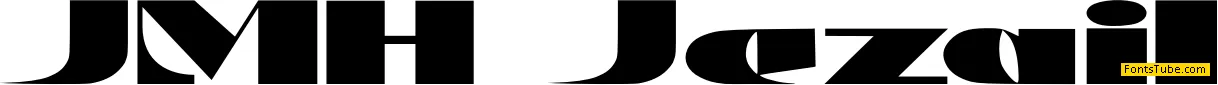 JMH Jezail Font