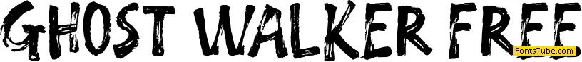 GHOST WALKER FREE Font