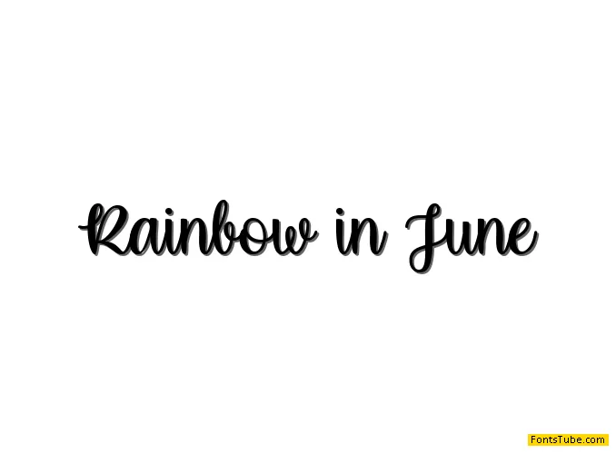 Rainbow in June