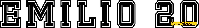 Emilio 20 Font