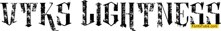 vtks lightness 2 Font