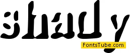 Shady Lady Font