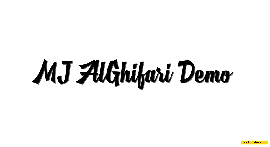 MJ AlGhifari Font