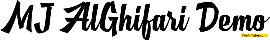 MJ AlGhifari Font