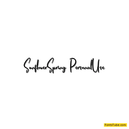 Sunflower Spring Font