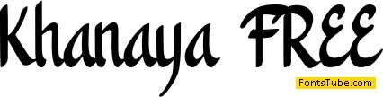 Khanaya FREE Font