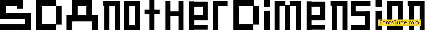 SD Another Dimension Font