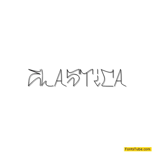 Elastica Font