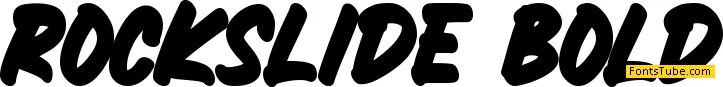 ROCKSLIDE Font