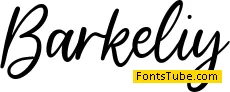 Barkeliy Font