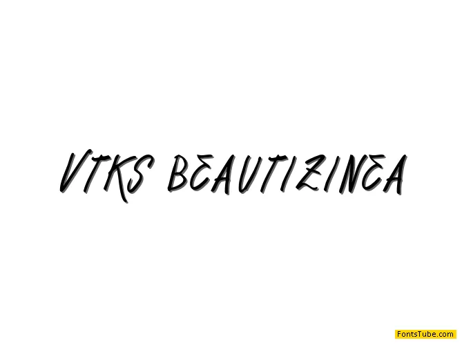 Vtks Beautizinea Font